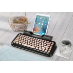 Rymek Cherry MX 復古打字機藍牙機械鍵盤 (黑色)